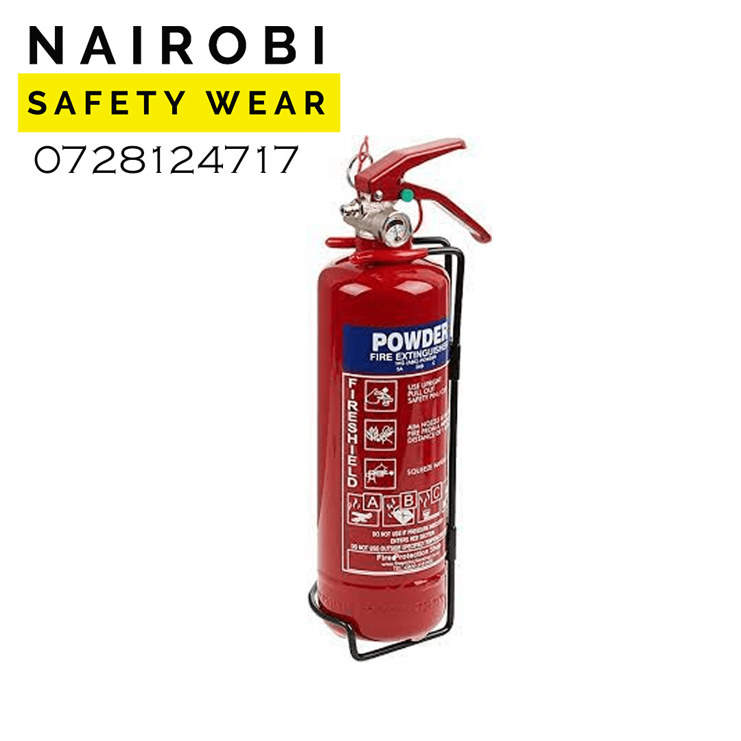 1Kg Dry Powder Fire Extinguisher Nairobi Safety Wear