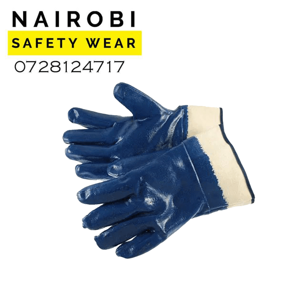 nitrile double dip gloves